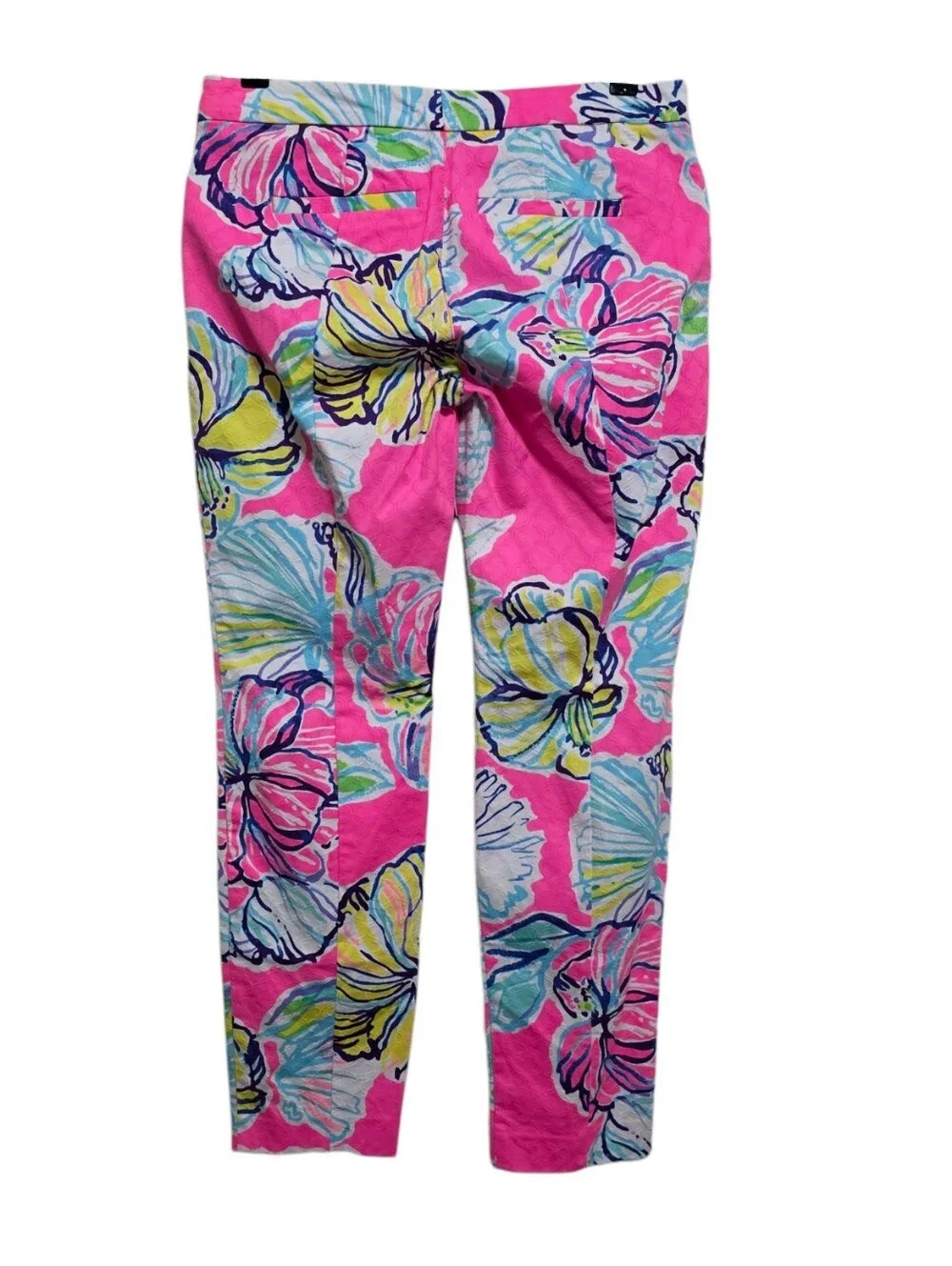 Lilly Pulitzer Kelly Skinny Ankle Pant in Swept By The Tides Size 8